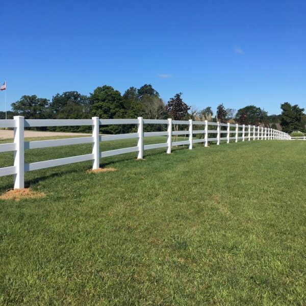 3 Rail Horse Fence