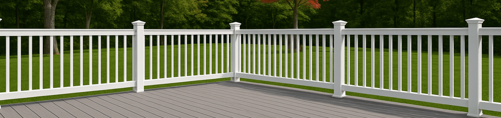 DuraFence PVC Decking 1