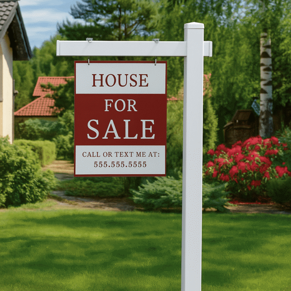 Real Estate Post Sign 03